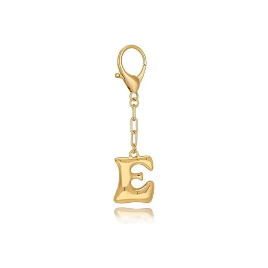 Bubble Initial Letter - Bag Charm