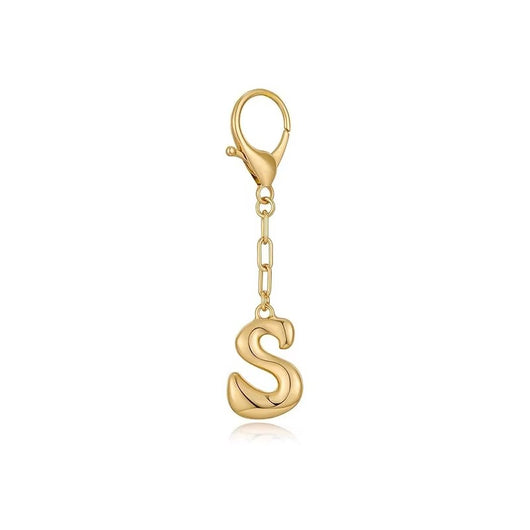 Bubble Initial Letter - Bag Charm
