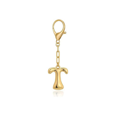 Bubble Initial Letter - Bag Charm