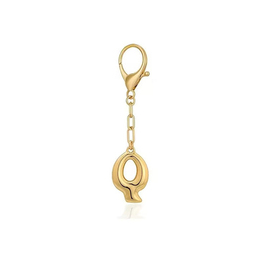 Bubble Initial Letter - Bag Charm